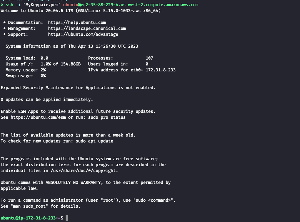 configuring instance 03